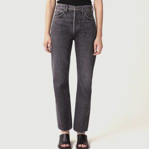 Agolde 90's Pinch Waist High Rise Straight Jeans